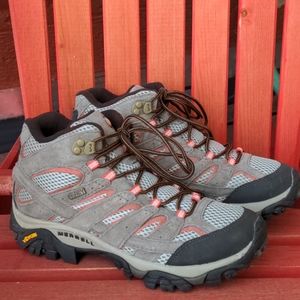 Merrell Moab 2 Mid Hiking Boots Trail Women's 8.5